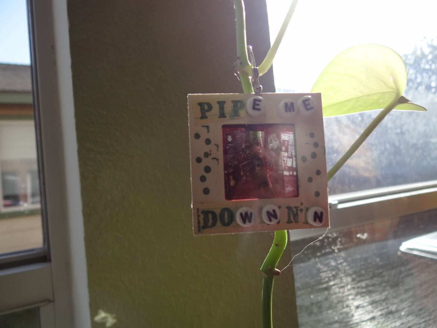 Nasty Film Earrings - Pipe me downnn